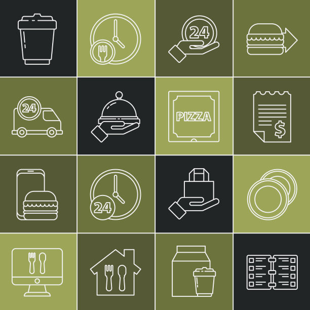 定线餐厅咖啡厅菜单盘纸或图片下载