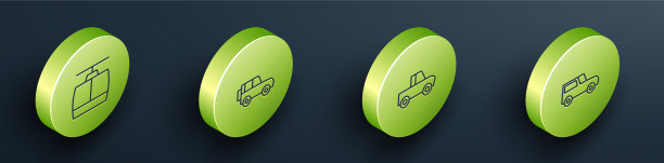 设置等距线缆车离路皮卡图片下载