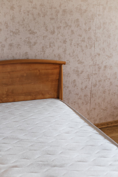 床垫在床上特写图片下载