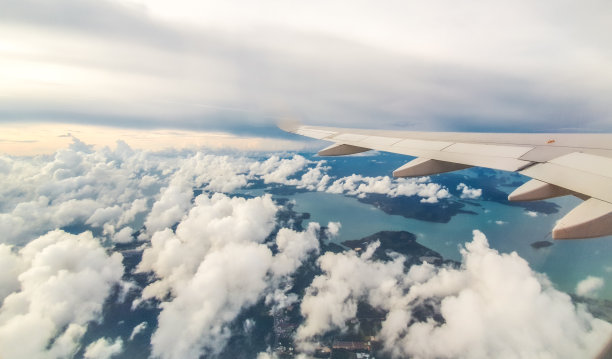 攀牙湾อ่าวพังงา泰国群岛安达曼海日落飞机观天普吉甲米图片下载