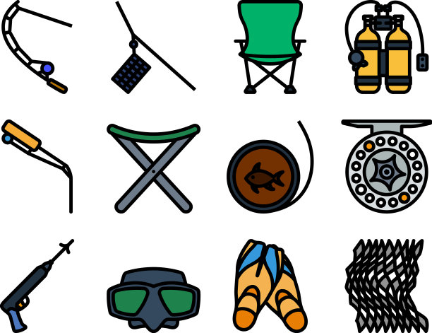 钓鱼图标设置图片下载