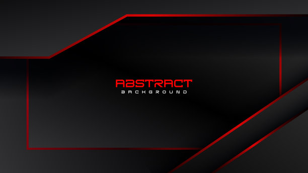 抽象金属红黑的设计手法图片下载