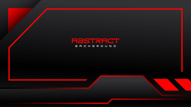 抽象金属红黑的设计手法图片下载