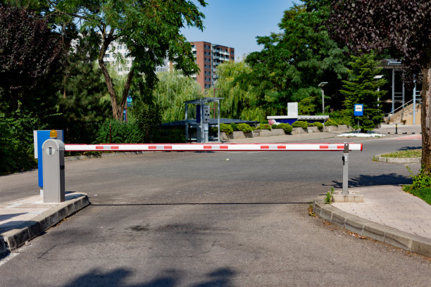 停车屏障的手臂图片下载