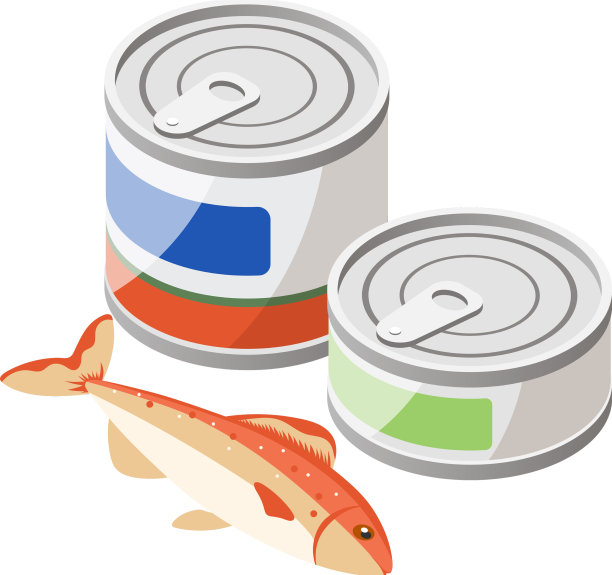 金枪鱼罐头图标图片下载