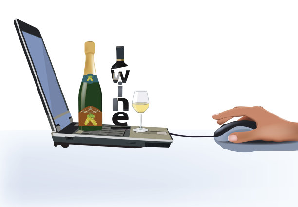 电脑连接购买酒图片下载