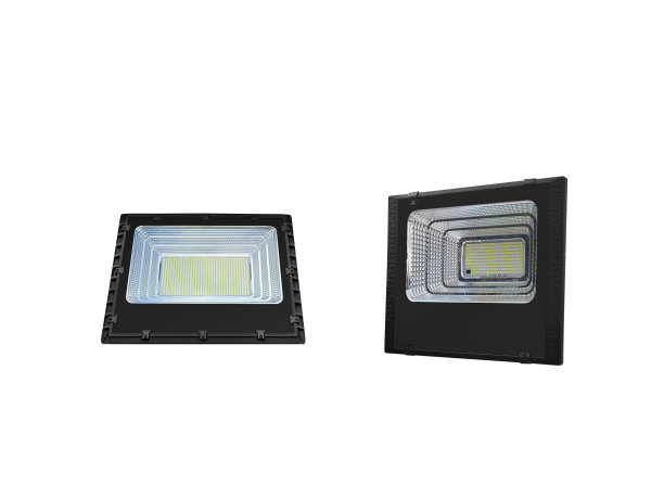 孤立的LED聚光灯对白色背景。图片下载