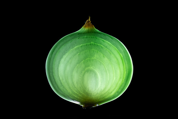 绿色联盟辉光与黑色背景图片下载