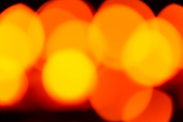 纹理烛光散景，全景夜散景。模糊的城市全景。散景烛光，模糊散焦抽象背景。图片下载