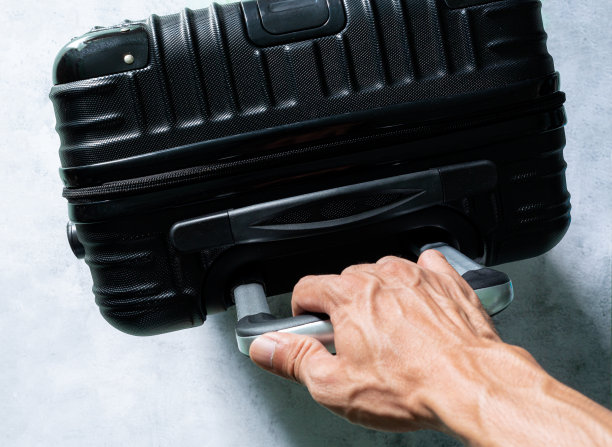 手拉行李，手拉行李;旅游理念图片下载