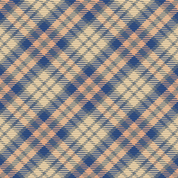 无缝图案的苏格兰格子图片下载