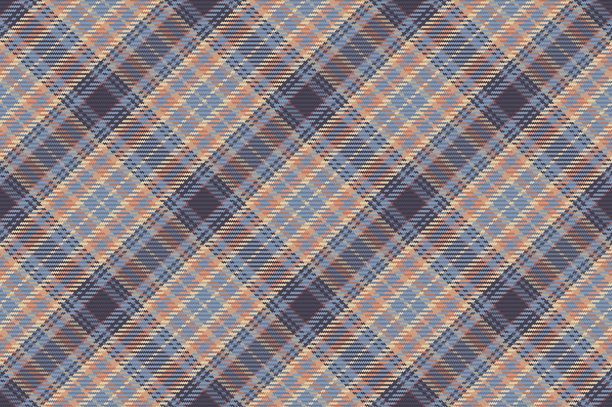 无缝图案的苏格兰格子图片下载