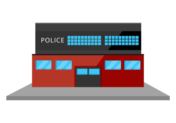 市派出所部门大楼图片下载