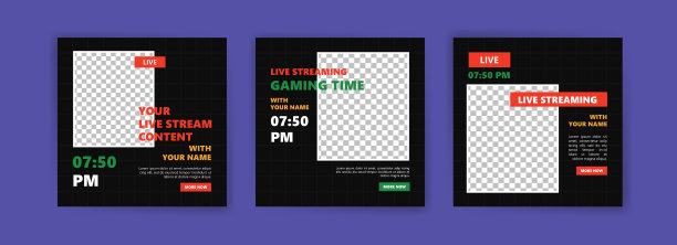直播YouTube和instagram社交媒体图片下载