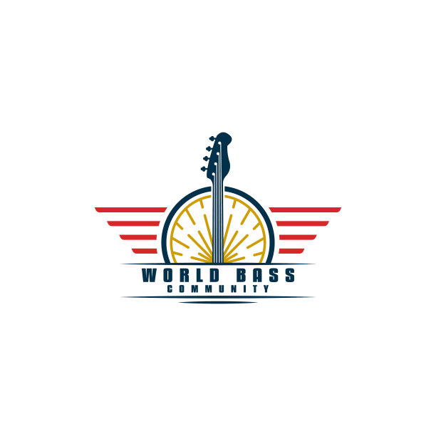 世界低音社区标志图片下载