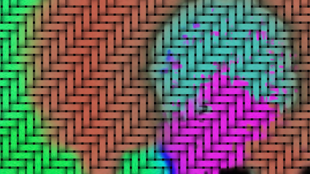 几何抽象图案数字渲染图片下载