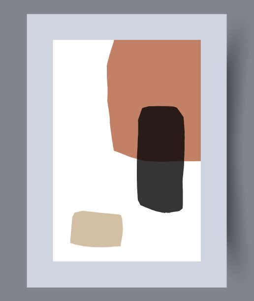 可打印的墙艺术海报图片下载