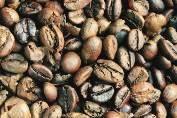 烤咖啡豆图片下载