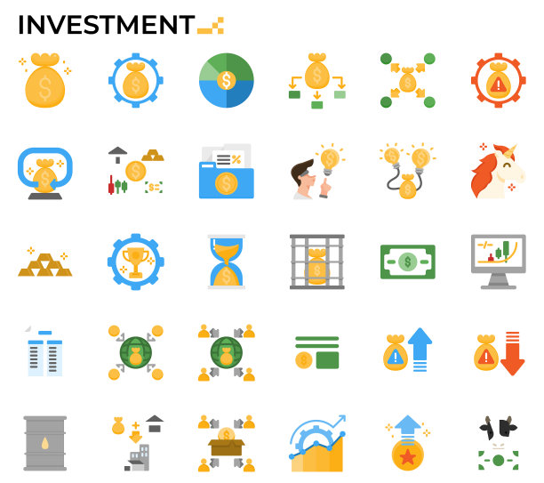 投资图标设置图片下载