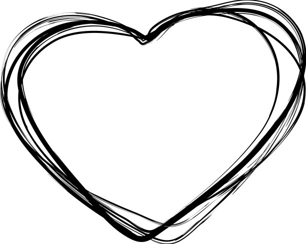 心手绘框涂鸦图片下载