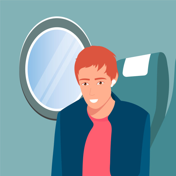 坐飞机的人是乘客图片下载