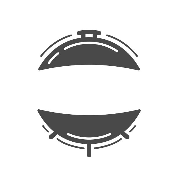 烧烤架孤立在白色背景图片下载