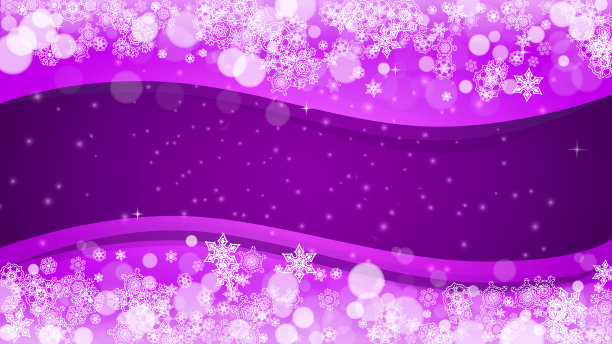 圣诞节和新年紫外线雪花图片下载