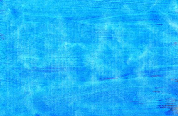 手绘水粉蓝色抽象背景。笔触的纹理。图片下载