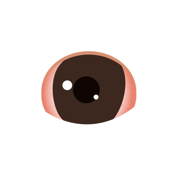 红眼感染结膜炎的医学标志图片下载