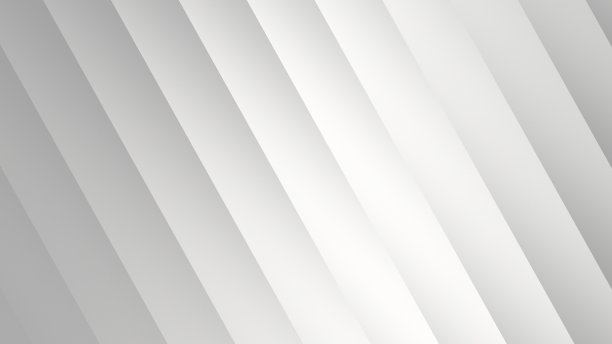 白色切片波浪背景。极简主义的概念。3 d图呈现。图片下载