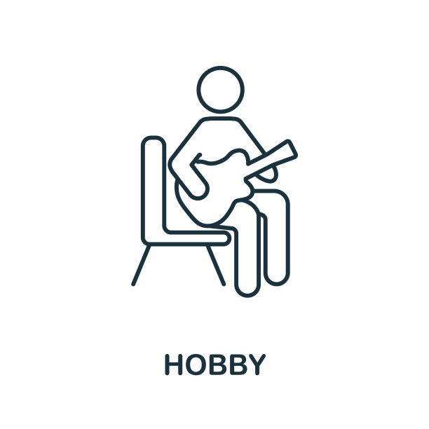 爱好图标线元素从家里休息收集图片下载