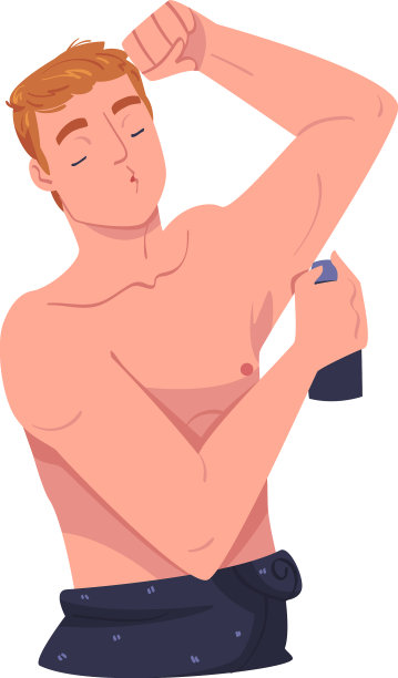 男人在浴室做卫生手续图片下载