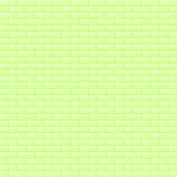 粉彩糖果绿色背景砖墙背景壁纸图案矢量插图图片下载