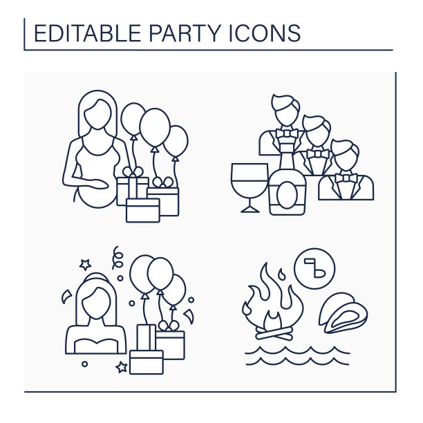 聚会线路图标设置图片下载