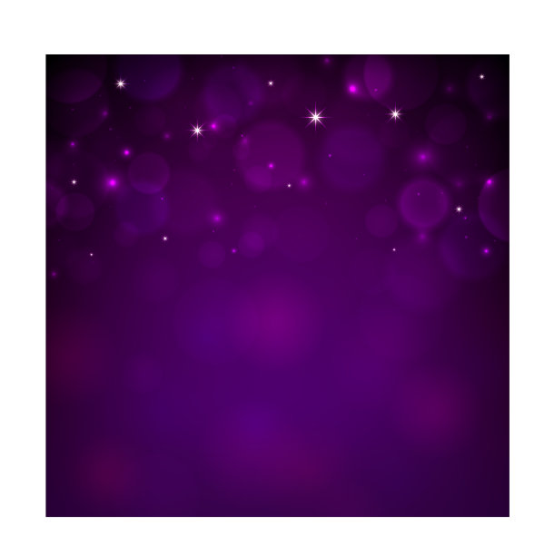 与星星的洋红色散焦散景背景图片下载