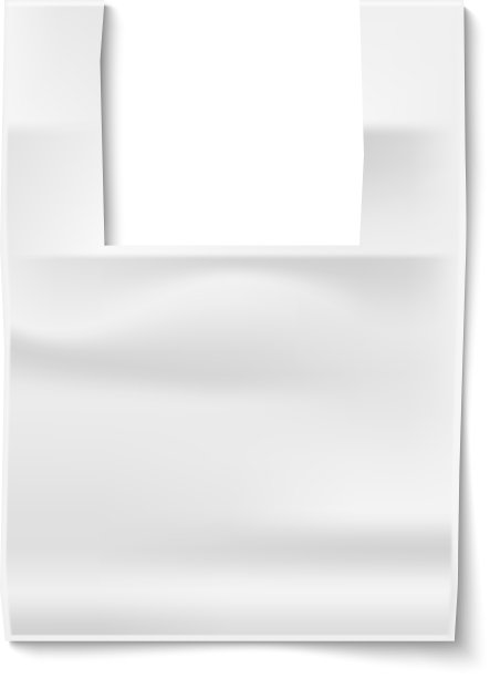 白色超市袋模拟塑料杂货店图片下载