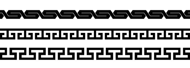 无缝图案，古代民族图案图片下载