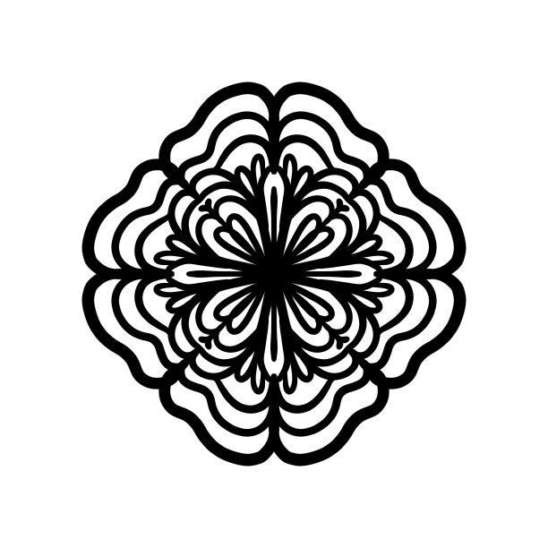 涂色书用的曼荼罗。装饰圆形装饰物用于指甲花，曼海蒂，纹身，装饰装饰物。东方模式,曼荼罗模式。织设计元素。图片下载