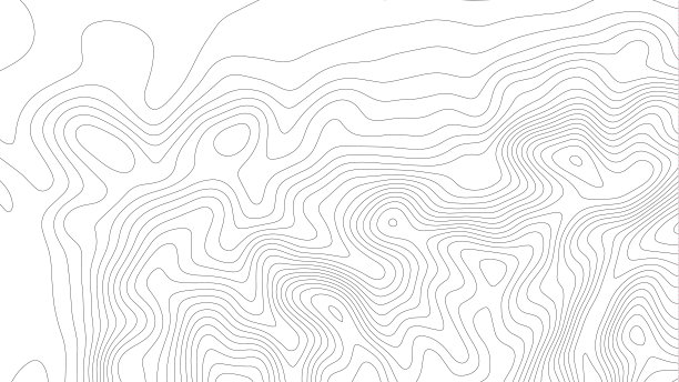高度抽象。地形图高程线。轮廓向量抽象向量插图。世界地理地形图片下载