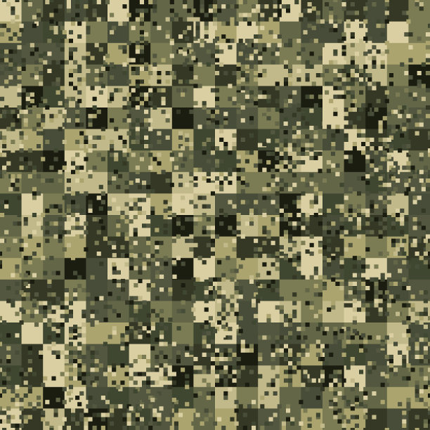 纹理军用迷彩无缝图案图片下载