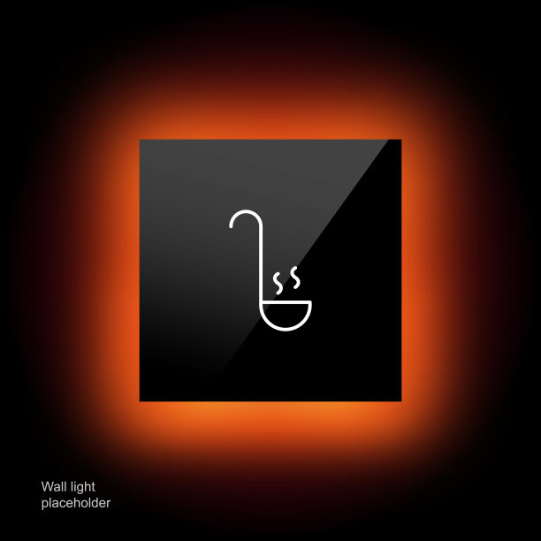 包线图标。烹饪，汤，煮，厨房，厨师，勺子，餐厅，晚餐，食物，第一道菜，热，锅，炖锅。烹饪概念。Glassmorphism。矢量线图标的业务和广告图片下载