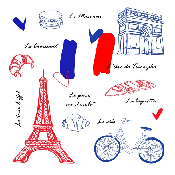 巴黎的对象图片下载