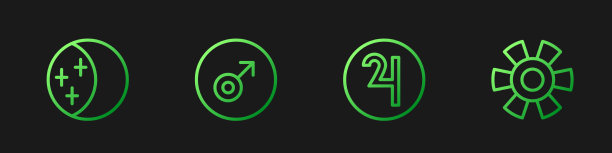 木星日食线象征火星图片下载