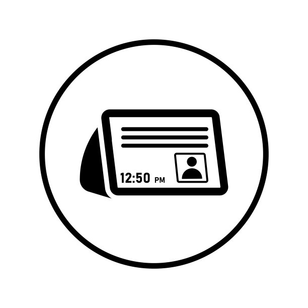 智能语音助手黑色矢量图标图片下载