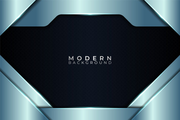 现代优雅的背景未来科技闪亮的银色图片下载