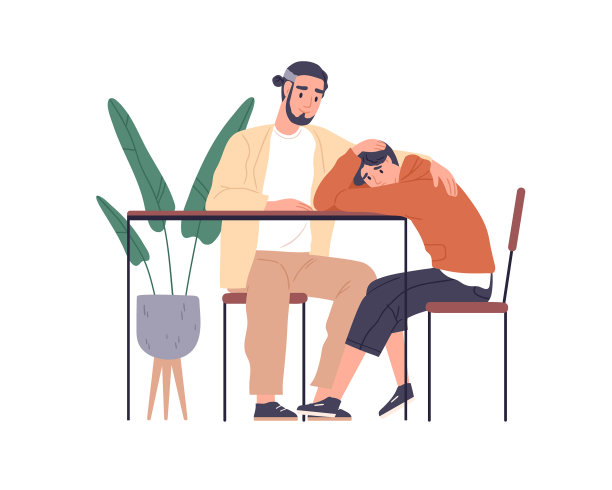 父亲支持十几岁的儿子好父母图片下载