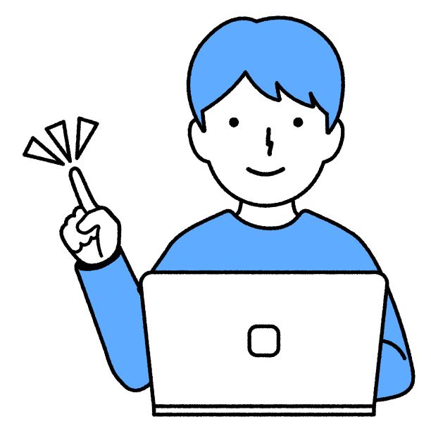 男孩使用电脑/指示图片下载