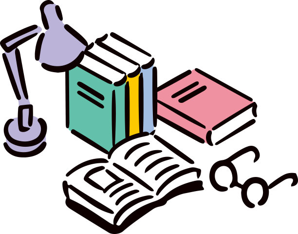 阅读和学习的插图。等距插图。图片下载