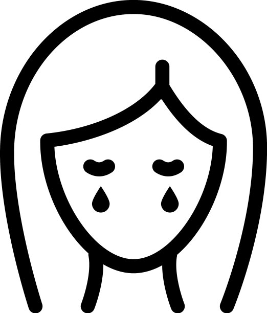 女人哭泣是经前症候群症状的标志图片下载