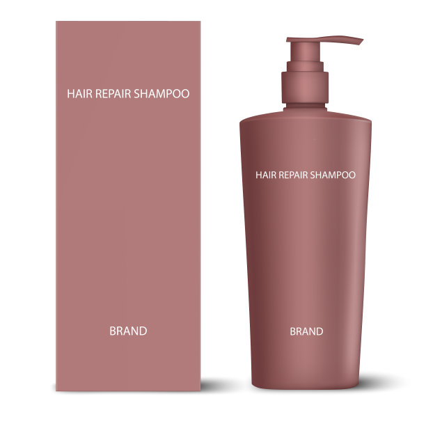 画修发香波瓶用图片下载